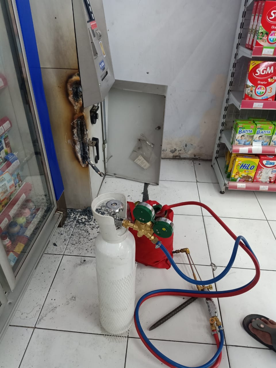 Bobol ATM di Sidoarjo, Maling Ini Malah Ditinggal Temannya Kabur