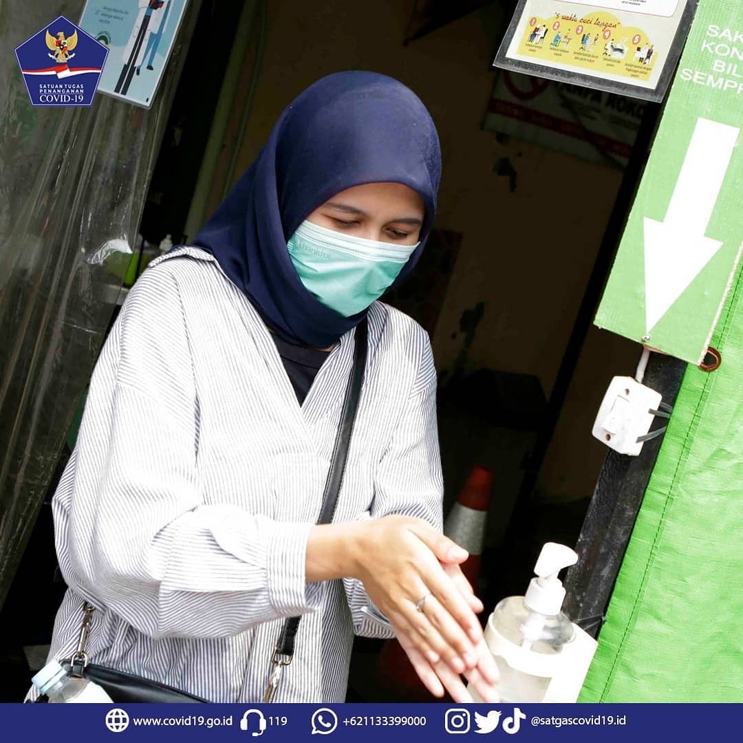 Satgas percepatan penanganan Covid-19 Gresik menekankan agar masyarakat disiplin 3M