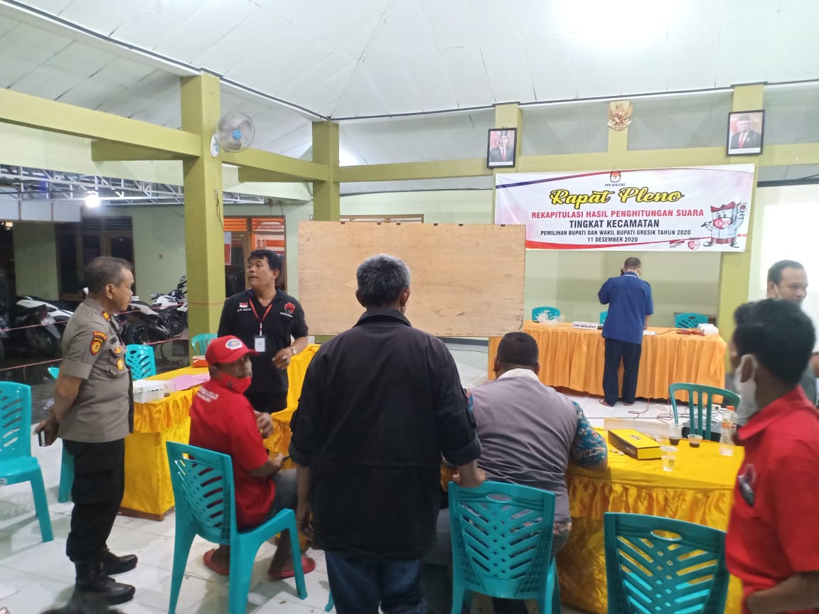 Pastikan Rekapitulasi PPK Lancar dan Aman, Kapolres Keliling Kecamatan