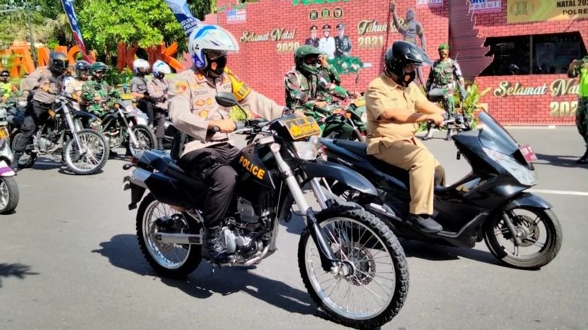 Hindari Kerumunan, 8 Pintu Masuk Kota Mojokerto Ditutup Saat Malam Tahun Baru