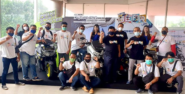 Yamaha STSJ Luncurkan All New Aerox 155, All New NMax 155 dan Gear 125