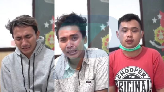 Garang Menghina Satgas Covid di Medsos, Setelah Diciduk Mewek Sejadinya