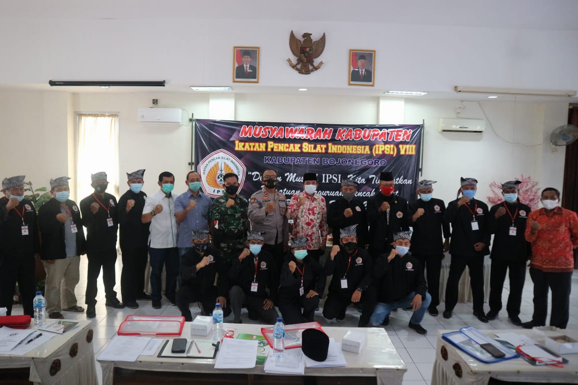Pergantian Pengurus Pencak Silat IPSI Bojonegoro, Ini Pesan Wabup