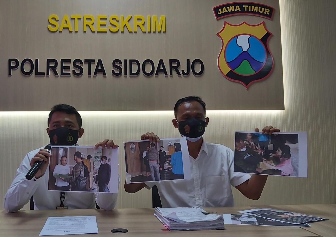 Viral Vidio Penangkapan Suami-Istri Tersangka Kasus UU ITE, Ini Penjelasan Polisi Sidoarjo