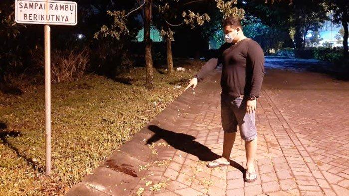 Driver Ojek Online Surabaya Ditusuk Penumpangnya dari Belakang