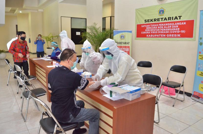 Rekor Tambahan Positif Covid Gresik Minggu 17 Januari 2021 Tembus 30 Orang