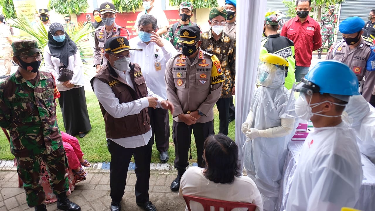 Pemberlakuan Pembatasan Kegiatan Masyarakat (PPKM) Skala Mikro di Sidoarjo Dimulai