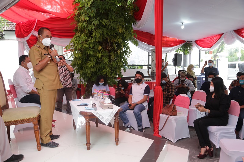 Konten Kreator Diajak Promosi dan Potensi dan Program Pemkot Surabaya