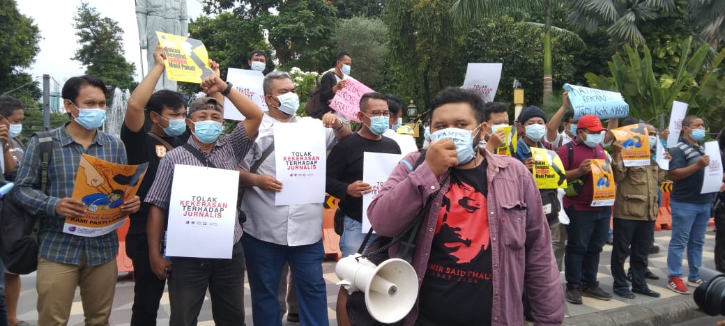 Forum Jurnalis Surabaya Mengecam Aksi Kekerasan terhadap Wartawan Tempo