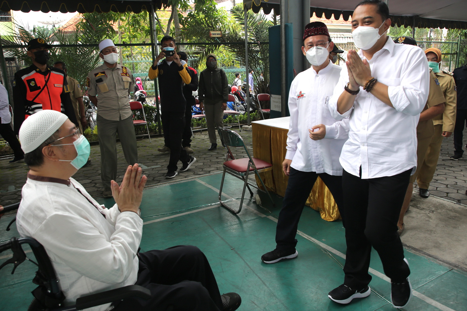 Walikota Surabaya Pastikan 394 Ribu Warga Surabaya Sudah Divaksin