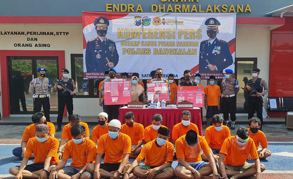 Pesan Tembakau Gorila di Instagram, Pemuda Asal Bogor Dibekuk Polres Bangkalan