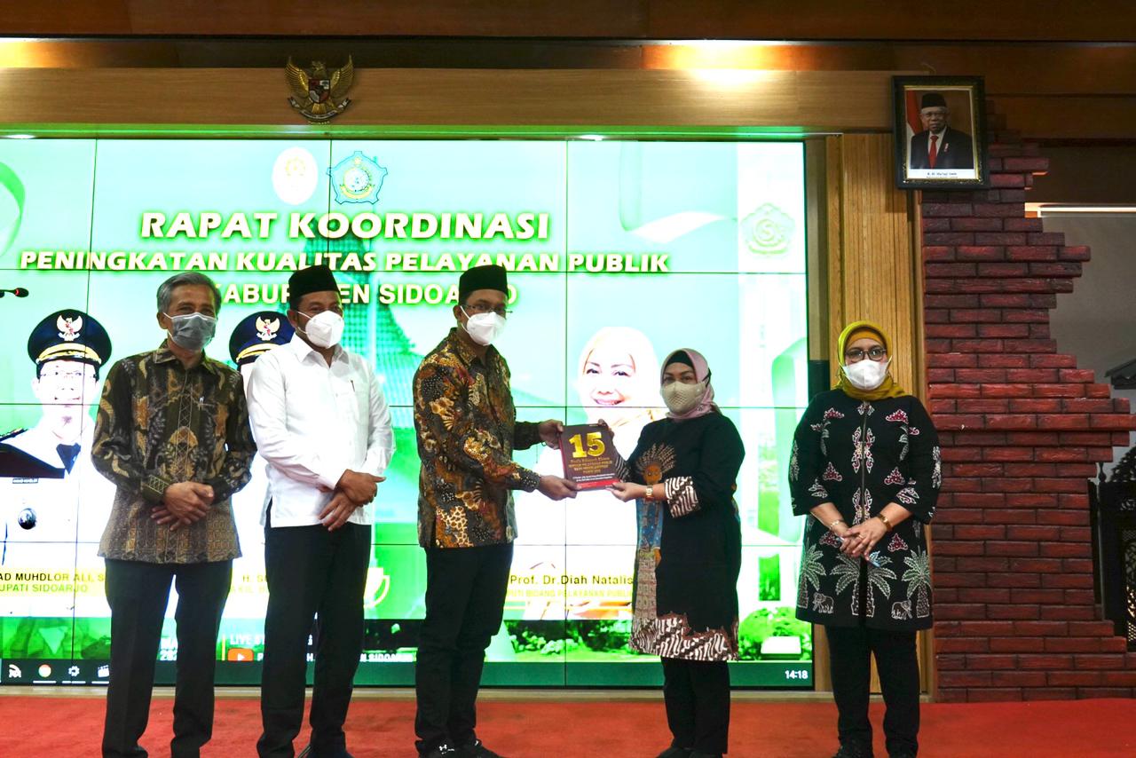 Dikunjungi Deputi Bidang Pelayanan Publik, Pemkab Sidoarjo Kenalkan Layanan Baru di MPP