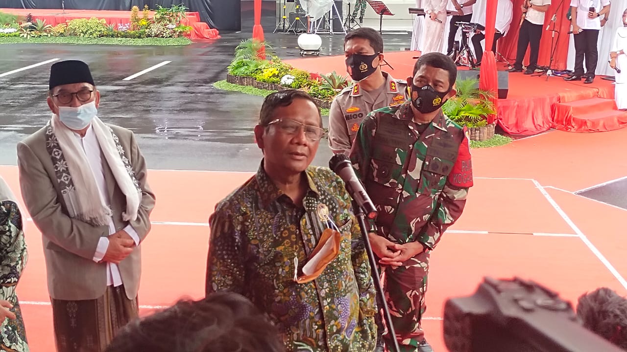 Mahfud MD : Masyarakat Jawa Timur Itu Toleransinya Tinggi dan Moderasi Beragama Tumbuh