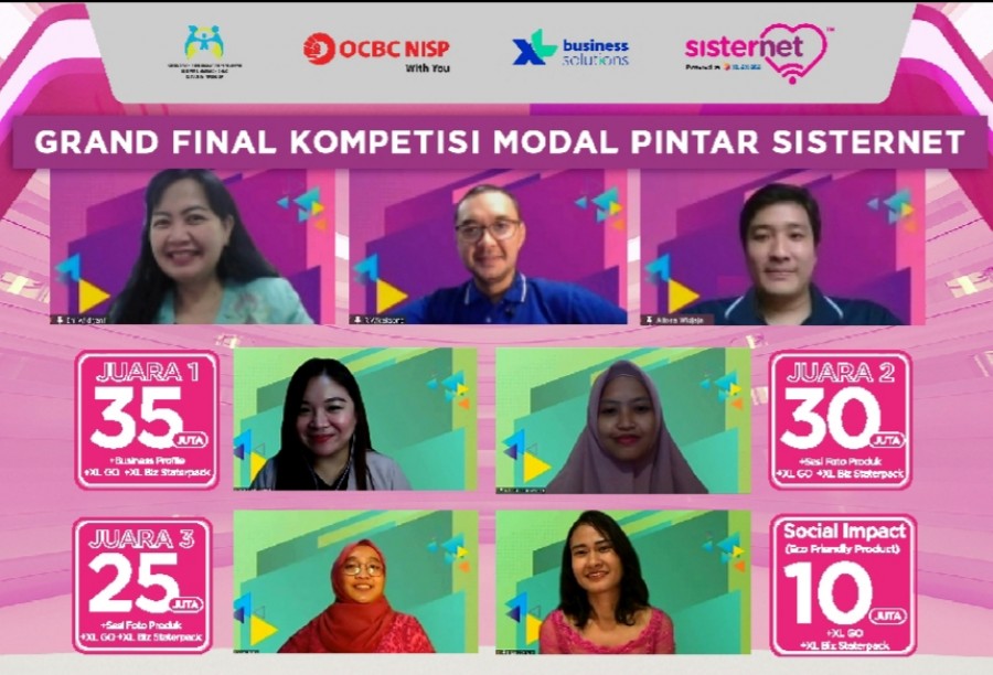 XL Axiata Gandeng Bank OCBC NISP Tingkatkan Level UMKM Perempuan