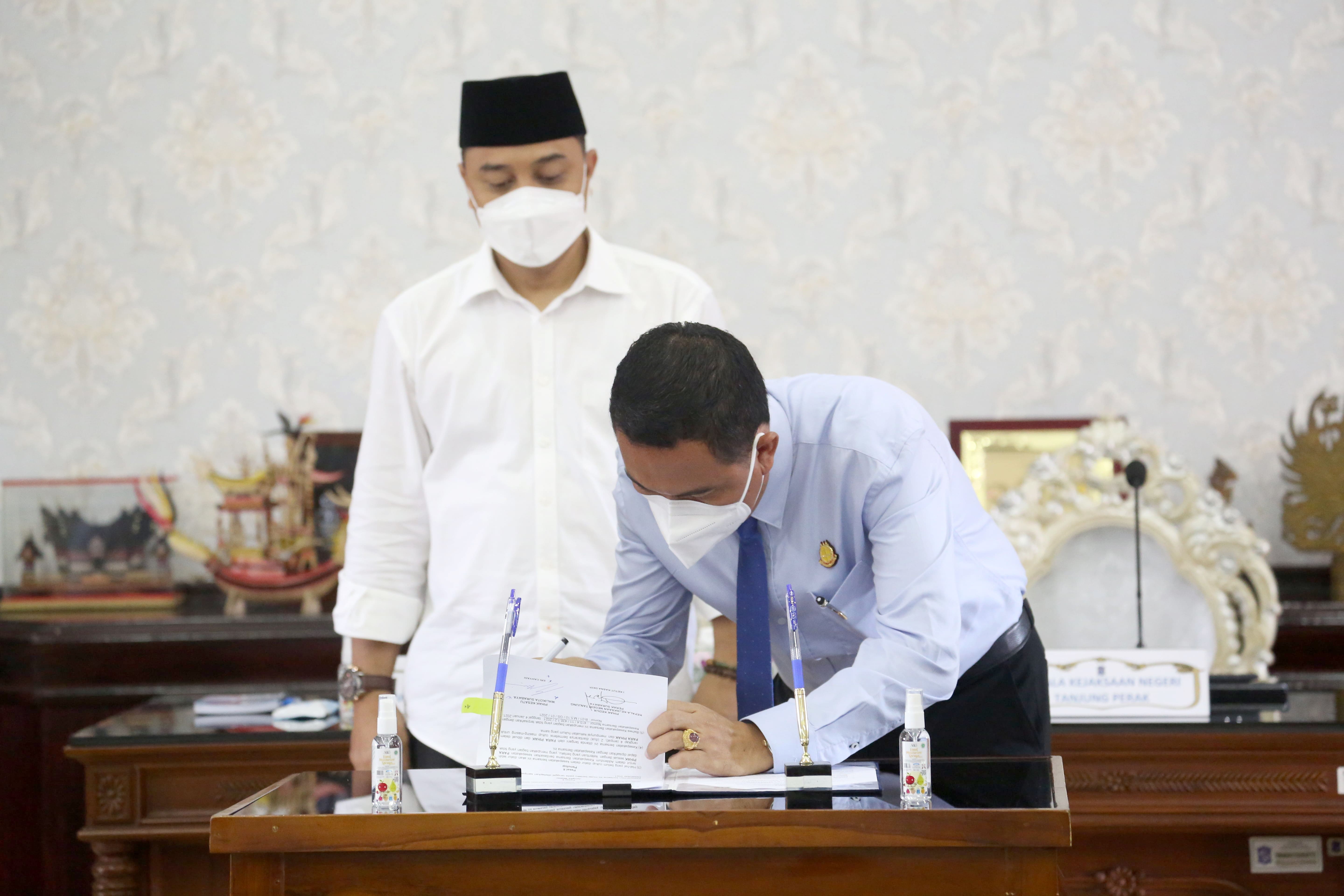 Demi Selamatkan Aset, Pemkot Surabaya Teken Kerjasama dengan Kejari Tanjung Perak