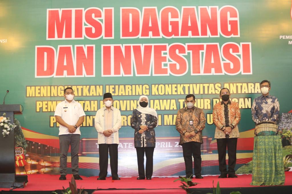 Gubernur Khofifah Harap Transaksi Perdagangan Antara Jatim-Malut Makin Meningkat