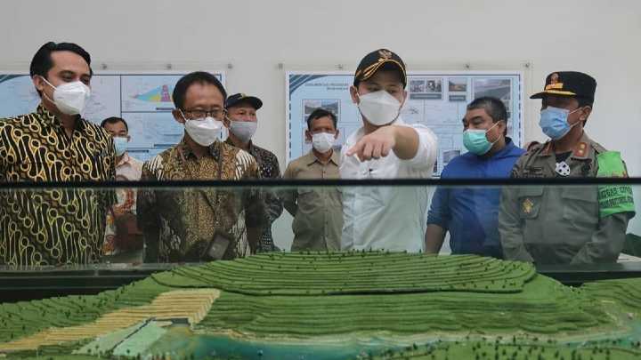 Bendungan Tugu Trenggalek Mulai Diisi Air, Bupati Harap Dimanfaatkan Sebagai Sumber Listrik Juga