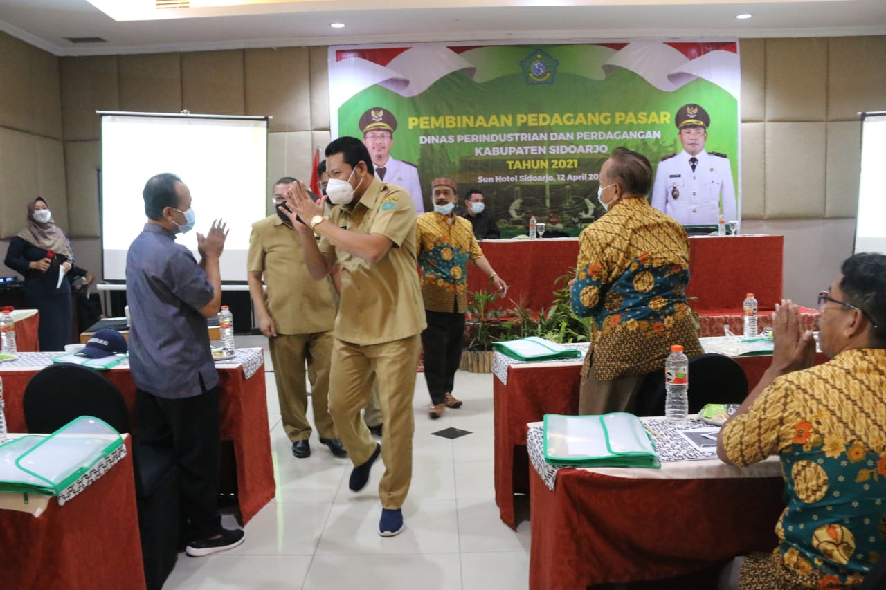 Sinergi Pedagang dan Pengelola, Pemkab Sidoarjo Bertekad Hilangkan Kesan ‘Kumuh’ di Pasar Tradisional