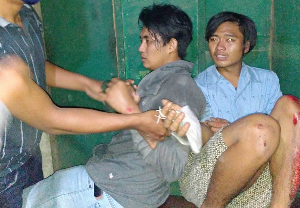 Kapok, Dua Jambret Surabaya Babak Belur Dihajar Warga Driyorejo Gresik