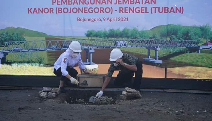 Setelah 5 Tahun Direncakan, Jembatan Kare Bojonegoro Akhirnya Mulai Dibangun