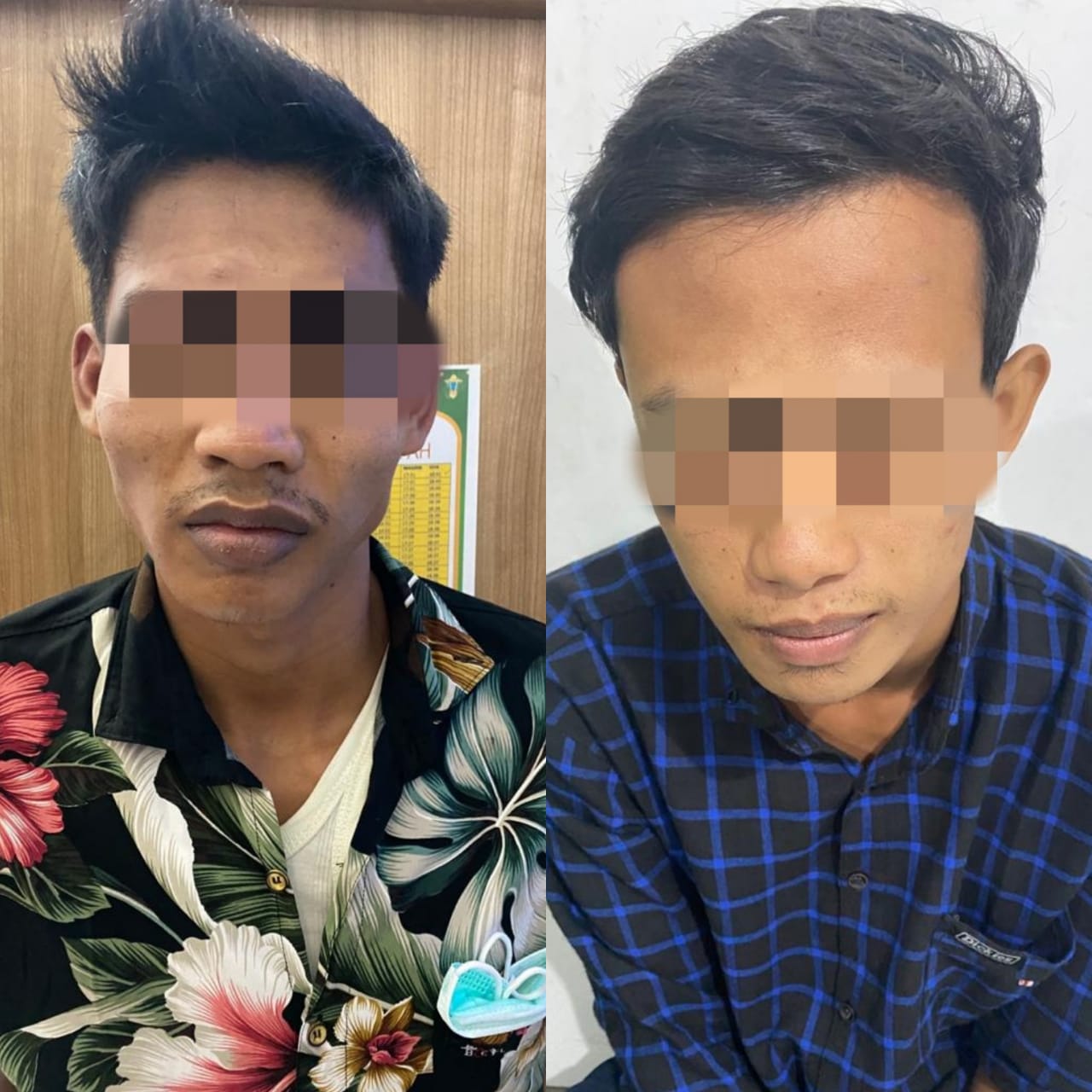 Gondol Motor Pekerja Proyek, Dua Maling Asal Madura Ini Lebaran di Polsek Bubutan Surabaya