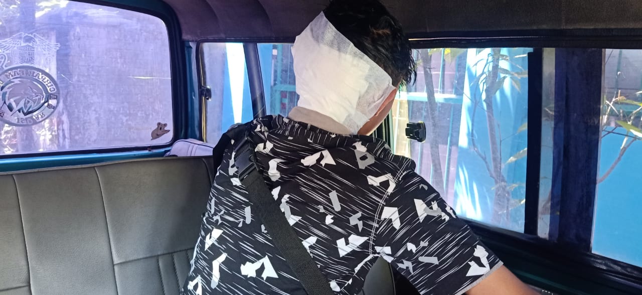 Pulang Ngopi, Arek Sidoarjo Disabet Samurai Kepalanya, Pelakunya Masih Buron