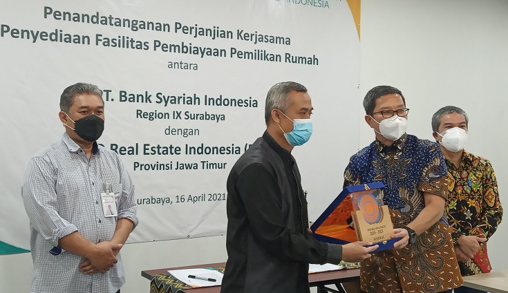 BSI Region IX Surabaya Gandeng DPD REI Jatim Bantu Pembiayaan Kepemilikan Rumah