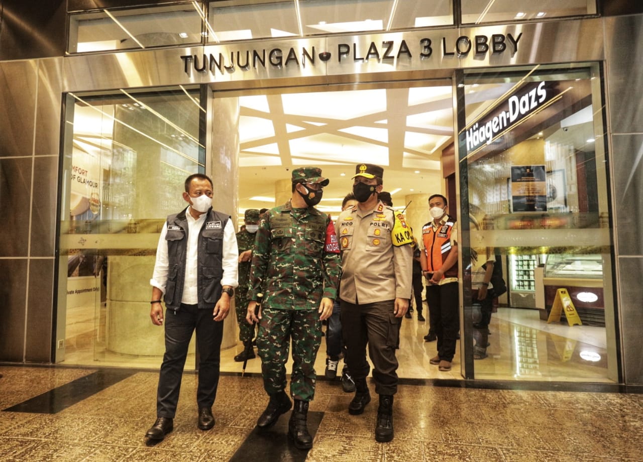 Forkopimda Jatim Sidak Tunjungan Plaza, Pastikan Prokes Pusat Perbelanjaan