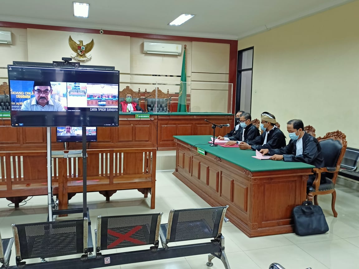 Camat Duduksampean Nonaktif, Suropadi Mulai Disidangkan di Pengadilan Tipikor Surabaya