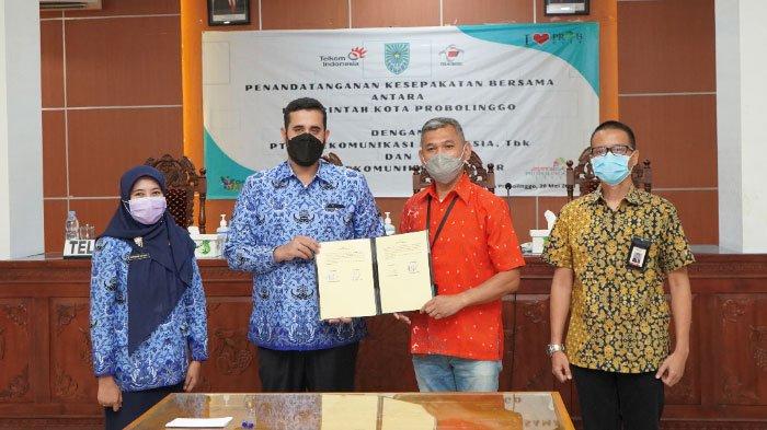 Pemkot Probolinggo dan Telkomsel Kerjasama Kembangkan Teknologi Digital Berbasis Broadband