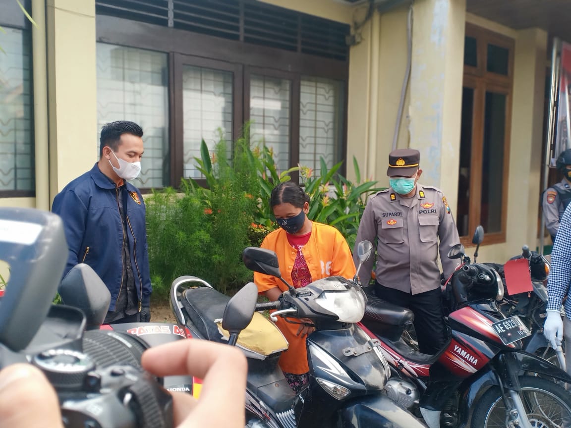 Ibu Rumah Tangga Pilih Curi Motor Untuk Lunasi Cicilan Bank