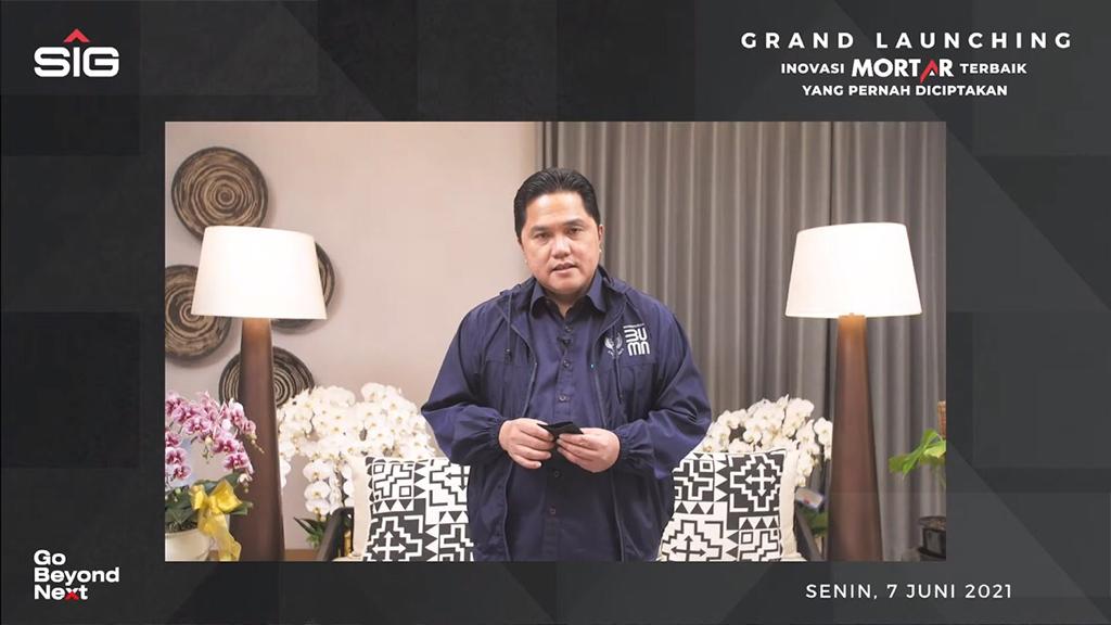 SIG Kembali Luncurkan Produk Baru, Menteri Erick Thohir : Wujud Inovasi BUMN Berkelas Dunia
