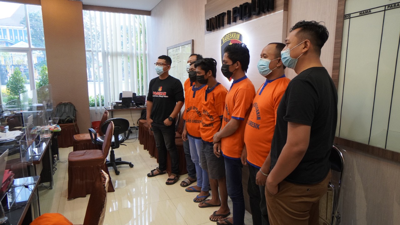 Diduga Peras Sopir, Preman Pasar Gresik Diringkus Polisi