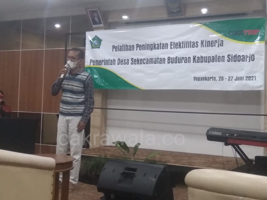 Pulang Bimtek dari Yogyakarta, 15 Perangkat Desa Buduran Sidoarjo Positif Covid-19, Gus Muhdlor: Teledor!