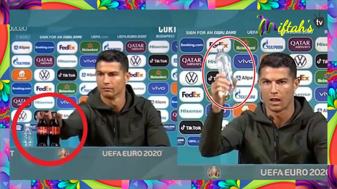 Gara-gara Cristiano Ronaldo, Saham Coca Cola Anjlok