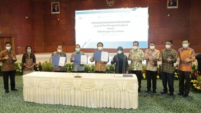 PLN dan Tjiwi Kimia Sepakati Jual Beli Listrik