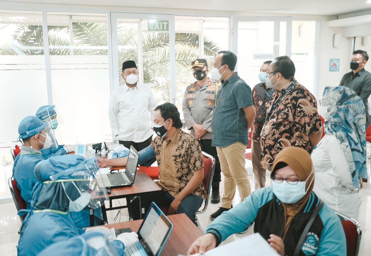 Bupati Dukung penggunaan Vaksinasi Gotong Royong Oleh Perusahaan  