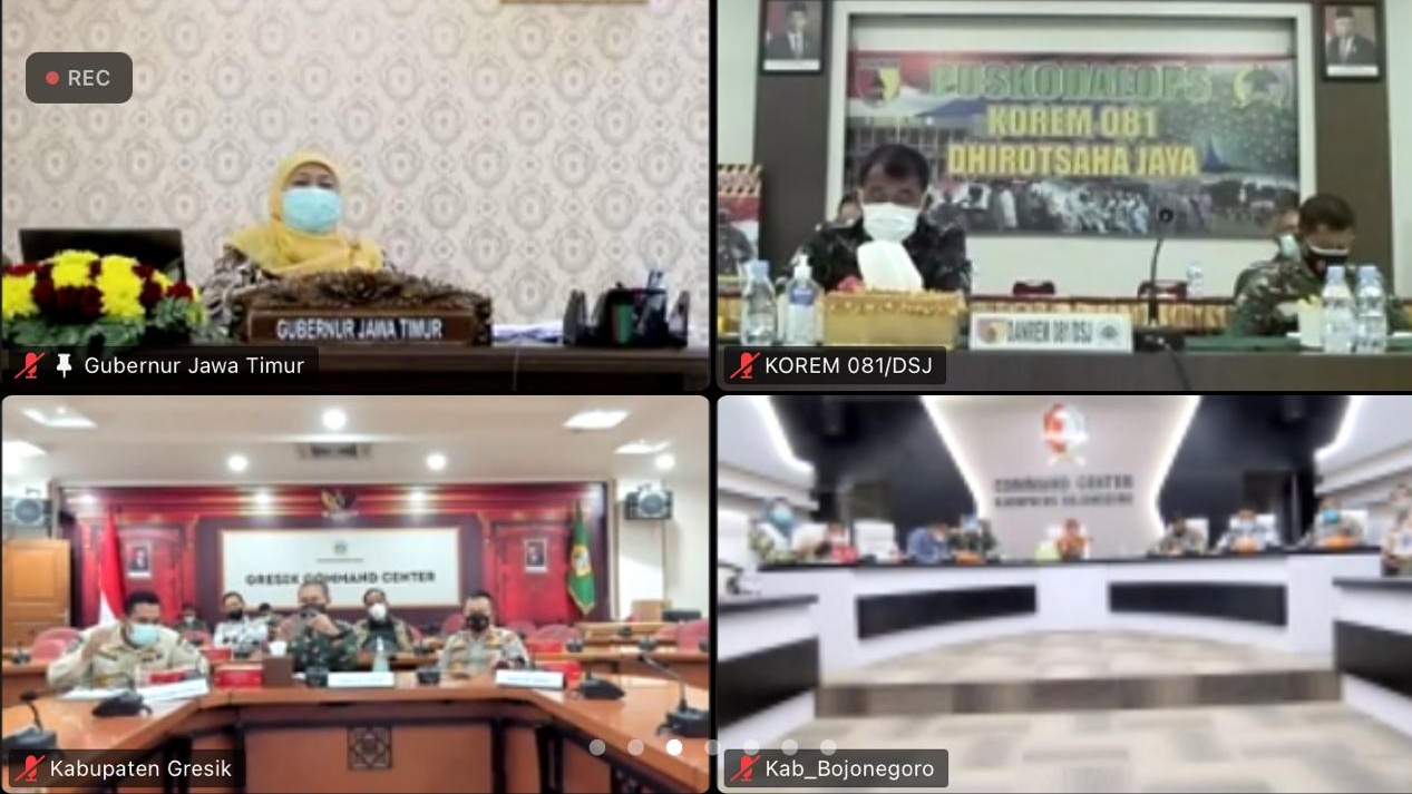 Jurus Baru Gubernur Khofifah Tekan Penyebaran Kasus Covid-19 di Jatim
