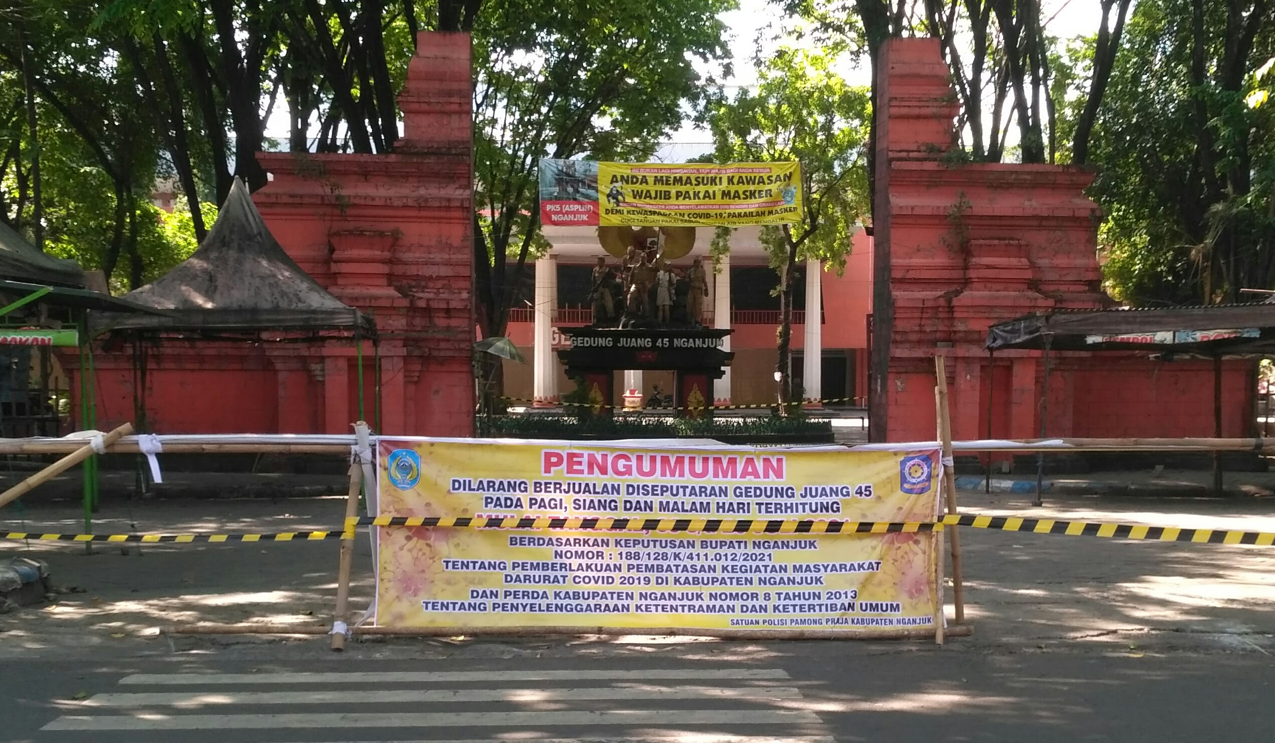 PPKM Darurat Memukul Sejumlah Pedagang di Nganjuk, Usaha Tutup dan Penghasilan Nol