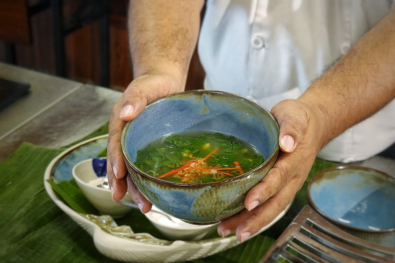 Hidangan Temulawak dan Daun Kelor Untuk Hangatkan Tubuh Tingkatkan Imun dari Aston Inn Gresik