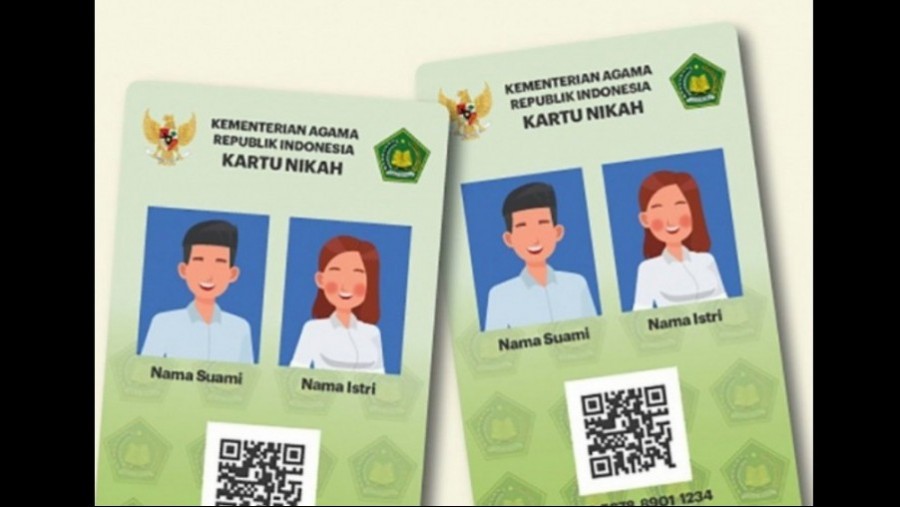 Mulai Agustus Ini, Buku Nikah Diubah Kartu Nikah Digital
