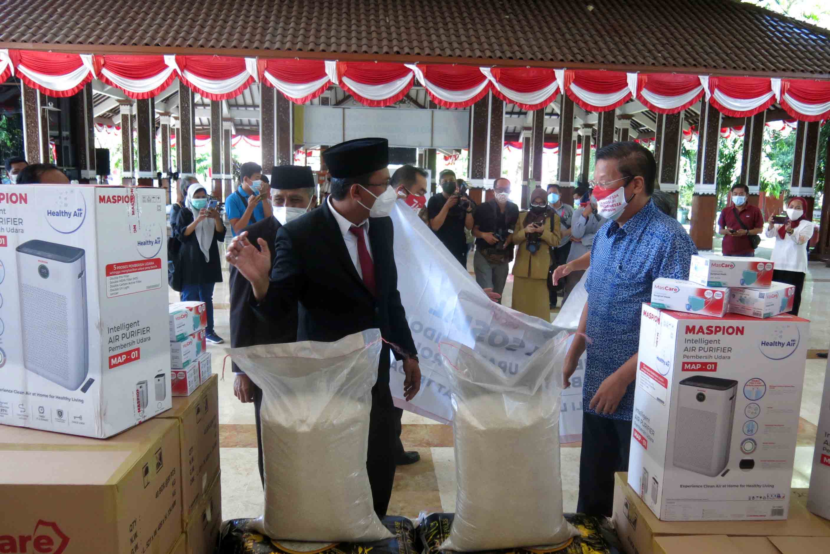 Maspion Group Bantu Pemkab Sidoarjo Tangani Dampak Covid-19