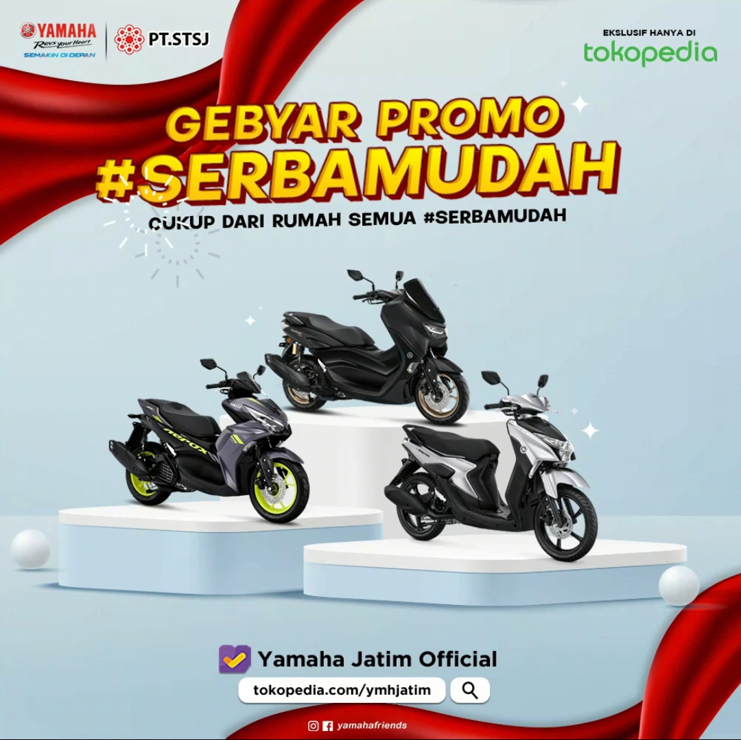 Tak Usah Keluar Rumah, Yamaha Jatim Beri Pelayanan Beli Motor Dari Rumah