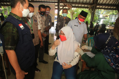 Sudah 508.000 warga Banyuwangi mendapat Vaksinasi Covid-19