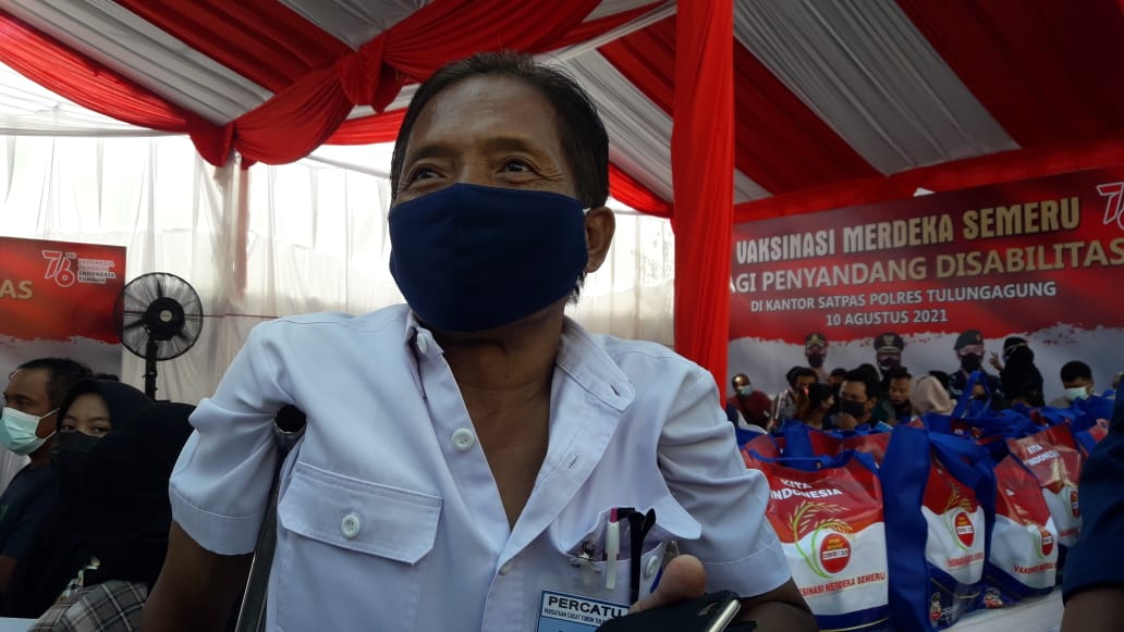 Kabar Bohong Soal Bahaya Vaksin, Pengaruhi Keikutsertaan Penyandang Disabilitas Tulungagung Dalam Vaksinasi