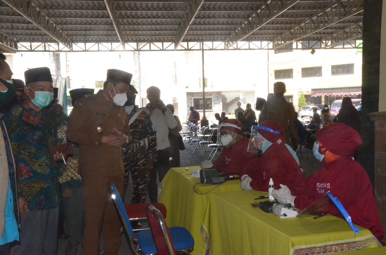 Warga Nahdliyin Sidoarjo Berpartisipasi Aktif Perkuat Herd Immunity