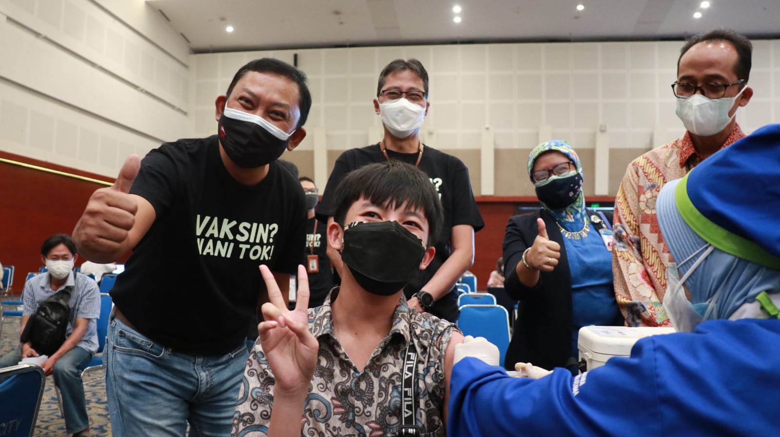 Bank Jatim Gandeng Forum Komunikasi Lembaga Jasa Keuangan Daerah Gelar Vaksinasi Massal Dosis Kedua