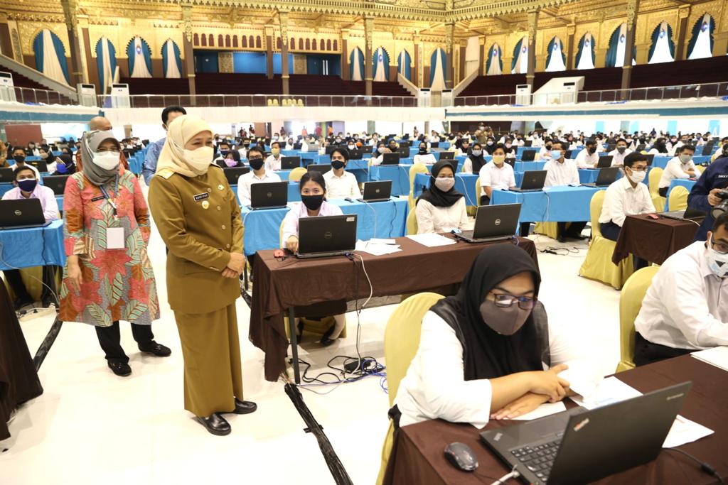 Tes CPNS dan P3K Pemprov Jatim Mulai Digelar, 6 Peserta Berada di Luar Negeri