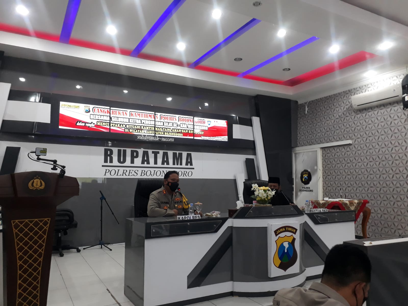 Cegah Kerusuhan, Polres Bojonegoro Kumpulkan Ketua Perguruan Pencak Silat