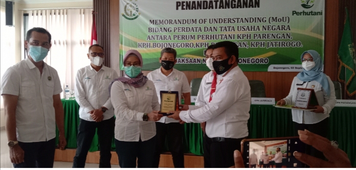 Empat KPH Melakukan MoU Dengan Kejaksaan Negeri Bojonegoro